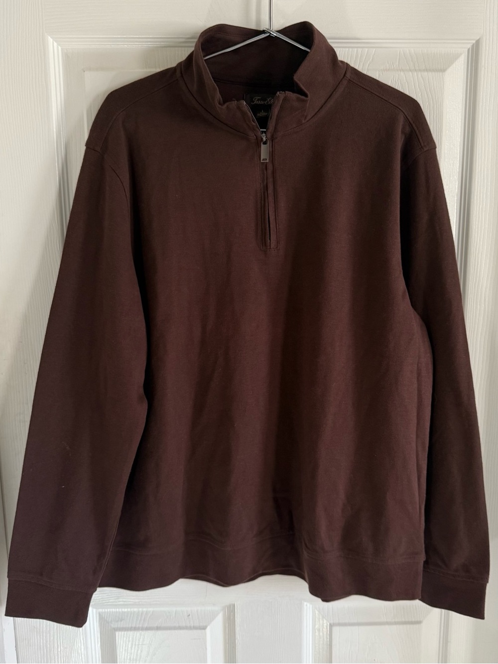Brown Quarter Zip
